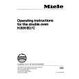 MIELE H806B2 Instrukcja Obsługi