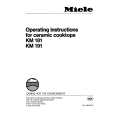 MIELE KM181 Instrukcja Obsługi